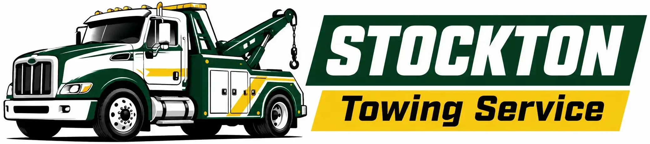 Stockton towing service logo